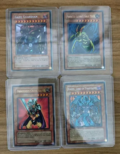 Coleção Yu-Gi-Oh com 155 Cartas - Lote Completo