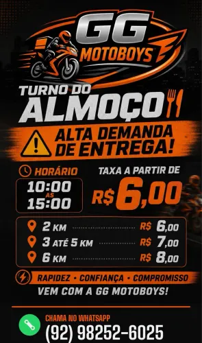 VAGA PRA MOTOBOY EM FORTALEZA CEARA
