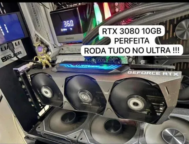 VENDO PLACA DE VIDEO RTX 3080 10gb ZOTAC