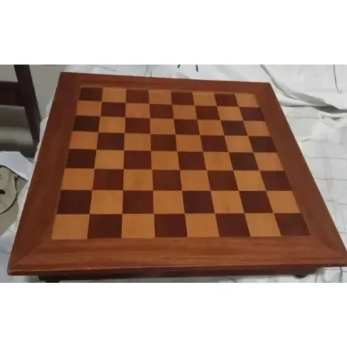 Tabuleiro Xadrez 50/5cm Madeira Nobre Bonatto & Cia 1986 Edição 40 Anos