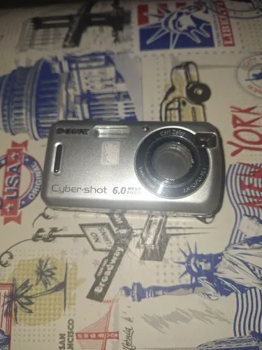 Camera Sony Cybershot Dsc S600 Prateado