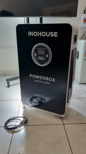 Estação Solar PowerBox Inohouse 2500W - 220V UPS MPPT (serve como nobreak)