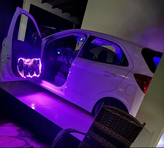 Meio forro de porta som Ford ka 2015 a diante pra ir logo!!