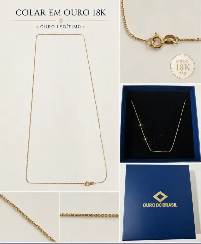 Corrente de ouro 2.4g