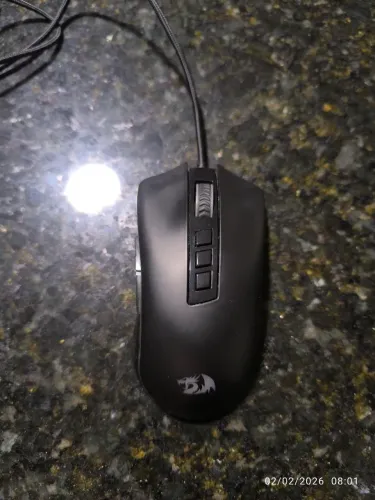 Mouse Redragon Cobra M711 Preto RGB Usado