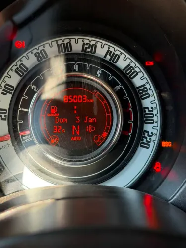 Fiat 500 Cult 1.4 Flex 8V EVO Dualogic 2012