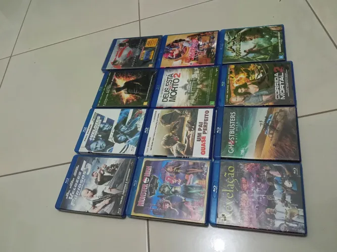 Lote de Blu ray 12 unidades 