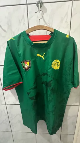 Camisa Seleção Camarões copa 2006