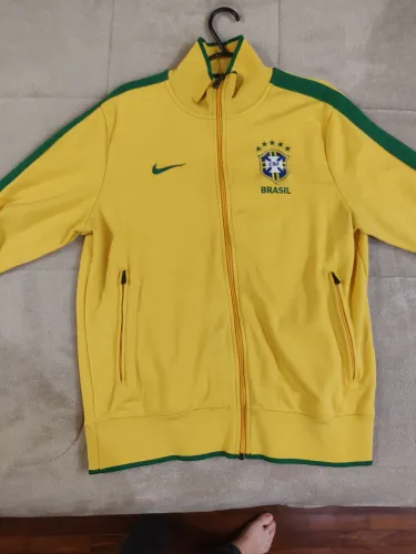 Jaqueta Nike Brasil CBF N98 Original Vintage 2011 - 412451-703