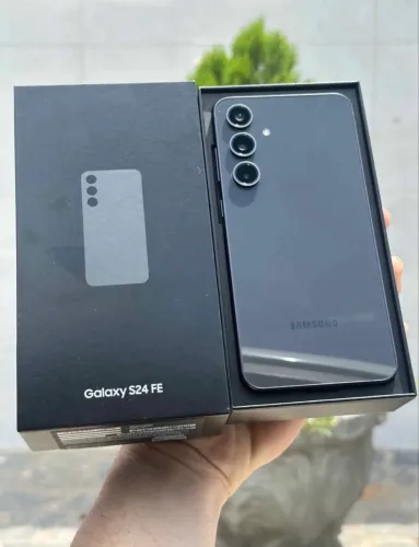 Samsung S24fe - garantia 25/12/2026 - AVALIO TROCAS e aceito cartão