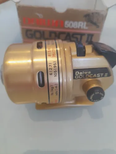 Molinete DAIWA 508RL JAPONÊS!!! ZERADO E NA CAIXA ORIGINAL!!!