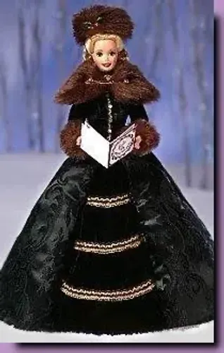 Barbie rare em porcelana