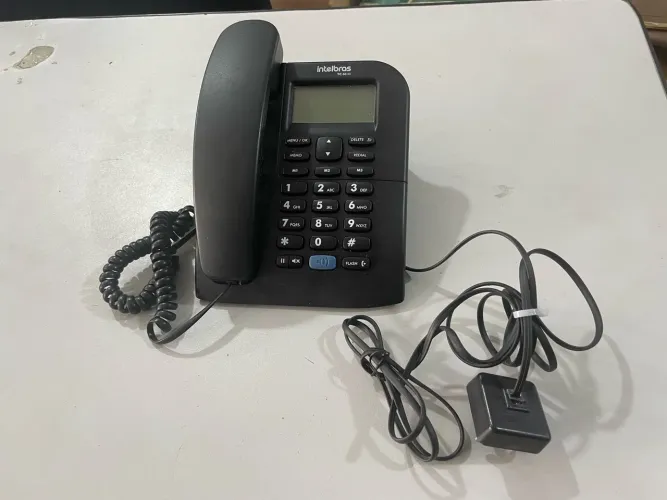 Telefone Antigo Com Fio Intelbras