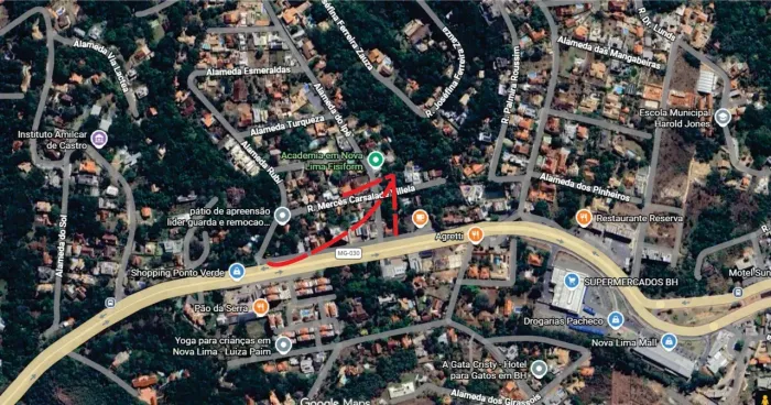 Lote/Terreno para venda possui 420 metros quadrados em Ipê - Nova Lima - Minas Gerais