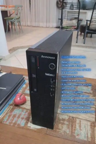 Desktop Lenovo Thinkcentre Core i5 com SSD 