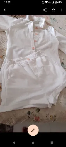Conjunto de linho 