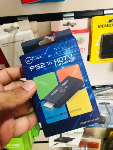 Conversor PS2 áudio e vídeo AV para Cabo HDMI