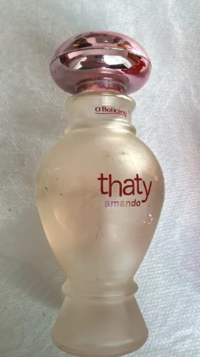 Perfume raríssimo antigo Thaty Amando edição limitada O Boticário