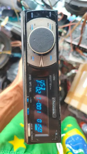 Aparelho Pioneer deh-5080ub funcionando 