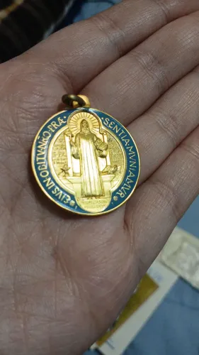 Rara Medalha Jubilar de São Bento 1880