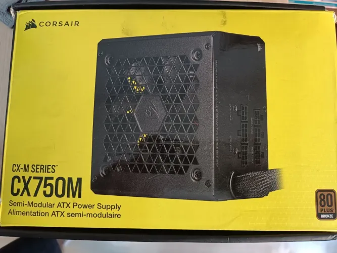 Fonte Corsair CX750M 80 plus Bronze