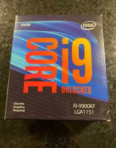 Processador intel core i9 9900KF pouco usado, funcionando perfeitamente
