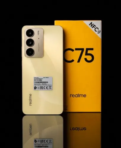 REALME C75 8/256GB NOVO LACRADO, OPORTUNIDADE!!