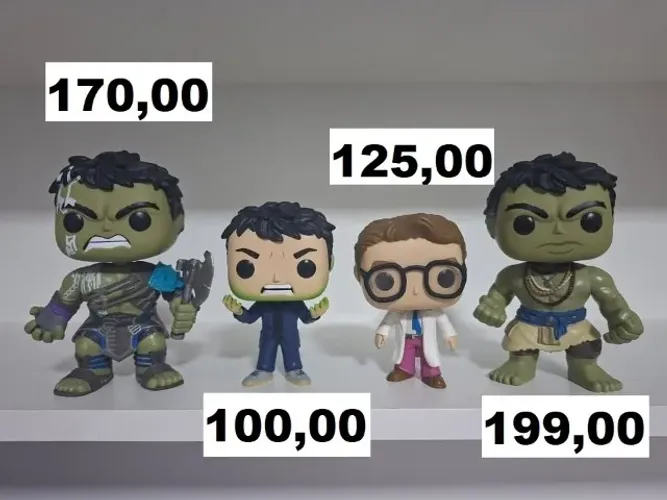 Funko Lote Hulk ( sem caixa)