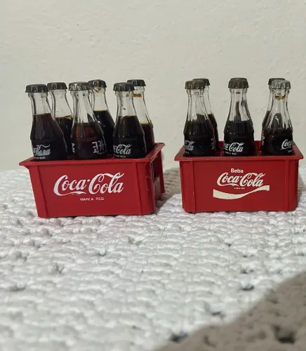 Engradado Garrafinhas Coca Cola Antigo