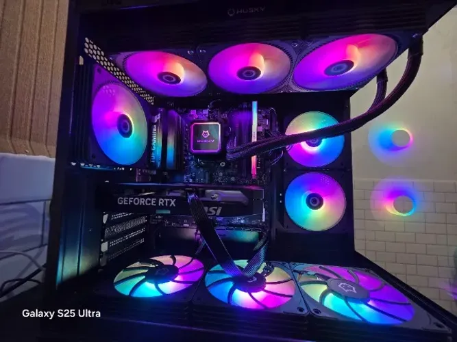 PC Gamer Alto Padrão DDR5 RTX 5060 TI tudo novo no plástico com nota e garantia