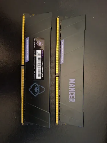 2 Memórias RAM Mancer Banshee, 16gb (2x8), 2666mhz, DDR4