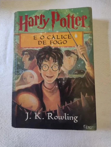 Livro Harry Potter e o Cálice de Fogo
