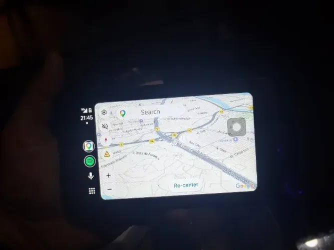 Multimidia para moto 5" (CarPlay e Android Auto)