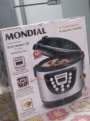 Panela De Arroz Eletrônica 10 Xícaras