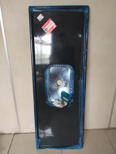 Pia Mármore Sintético 1,50 metro Preta Nova