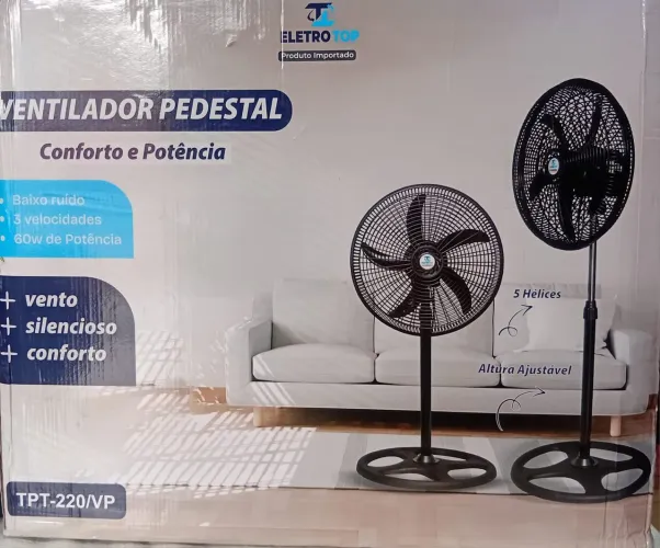 Ventilador de coluna 45 cm. Novo lacrado na caixa