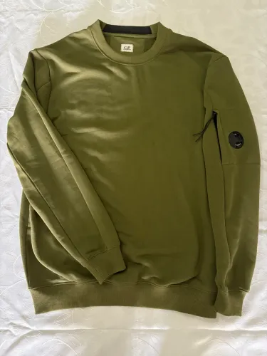 Moletom CP Company Crewneck Sweatshirt Verde