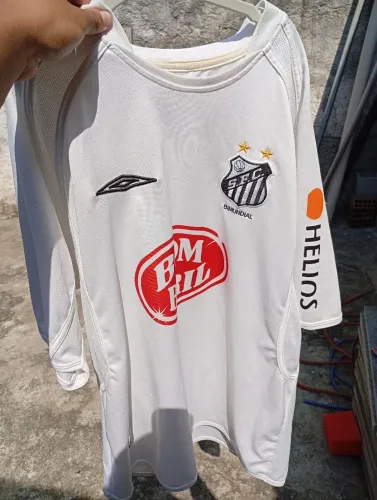camisa do santos 2004 em ótimo estado original g GG