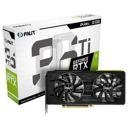 Placa de Vídeo Palit GeForce RTX 3060 12GB - GDDR6 Dual