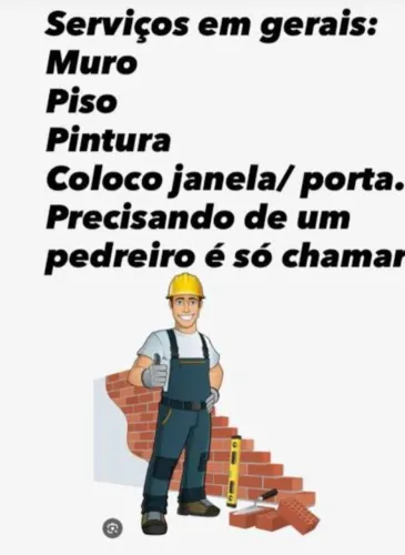 "Pedreiro e reformas"