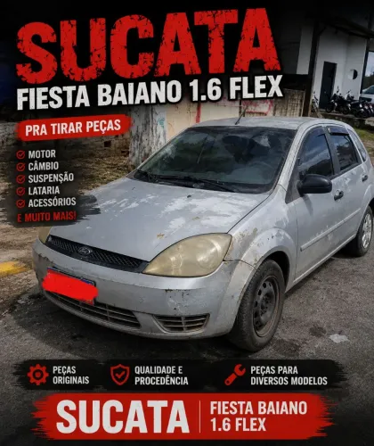Sucata de fiesta baiano 1.6