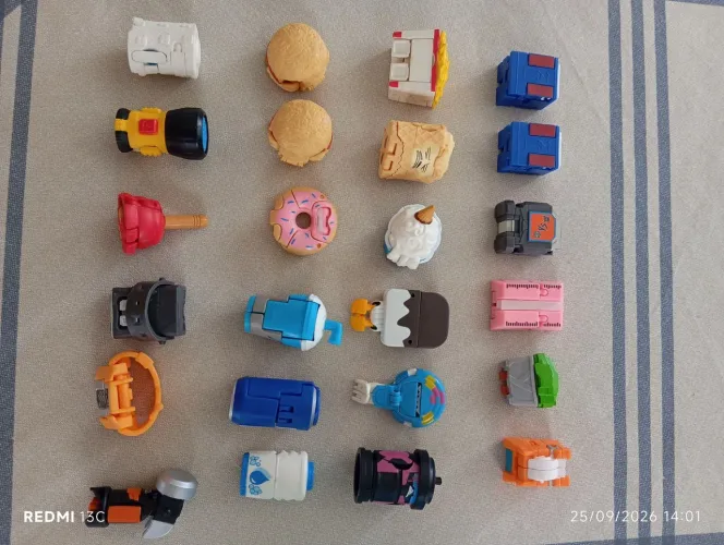 Transformers BotBots da Hasbro - colecionáveis