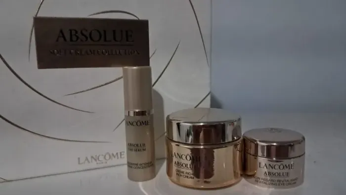 kit lancôme absolue 3 produtos novos