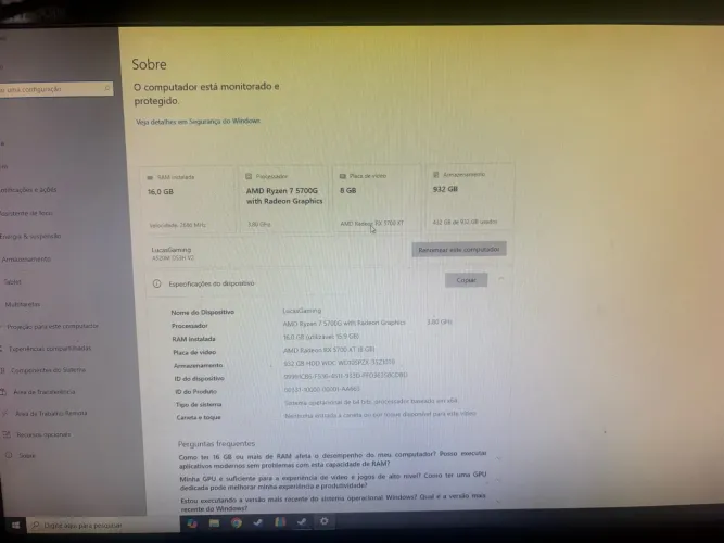 Vendo pc gamer completo 