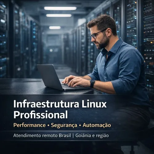 Serviços Linux, Servidores, Automação Python, DevOps e IA
