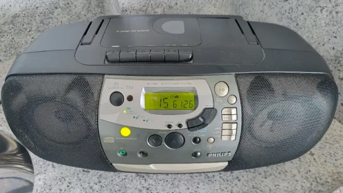 Microsystem Philips Antigo (1997) + Controle remoto