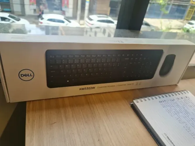 Teclado e mouse Dell KM3322W - Sem Fio novo