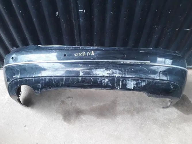 Parachoque traseiro mercedes c200 c180 2009 10 11 com frisso cromado
