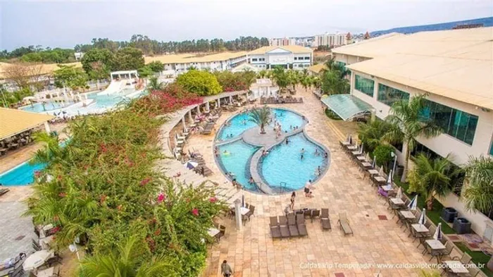 Acomodação p até 05 ocupantes  * L'acqua di Roma * Caldas Novas 