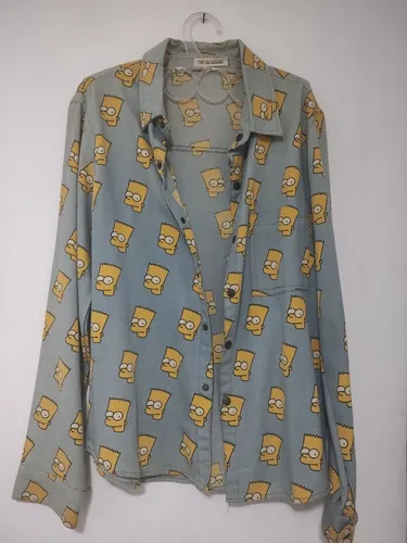 Camisa jeans - Simpsons 